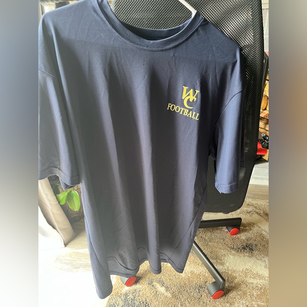WC football athletic tee